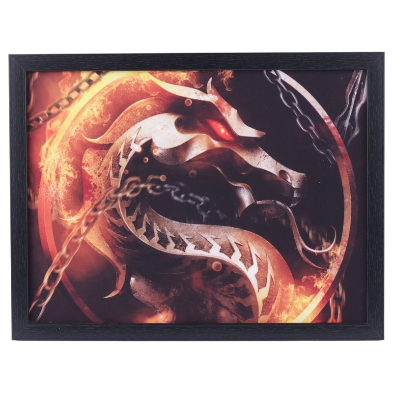 تابلو شاسی طرح Mortal Kombat سایز 30*40 سانتی متر کد 3
