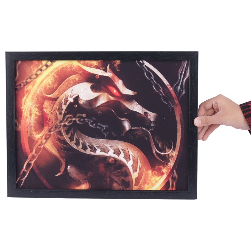 تابلو شاسی طرح Mortal Kombat سایز 30*40 سانتی متر کد 3