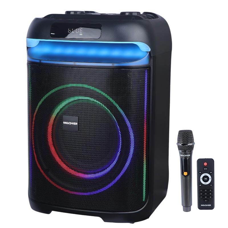 اسپیکر بلوتوثی مچر MR-880 + میکروفون و ریموت کنترل