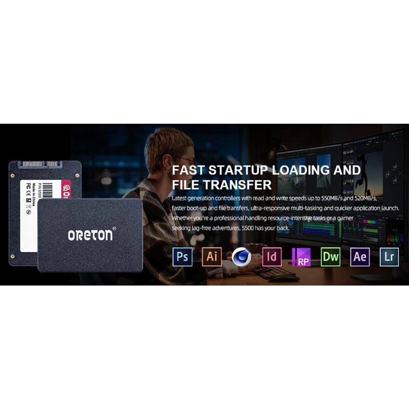 حافظه SSD اورتون Oreton S500 512GB