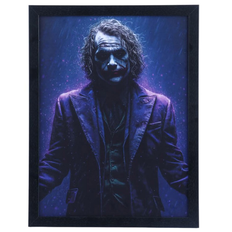 تابلو شاسی طرح Joker سایز 30*40 سانتی متر