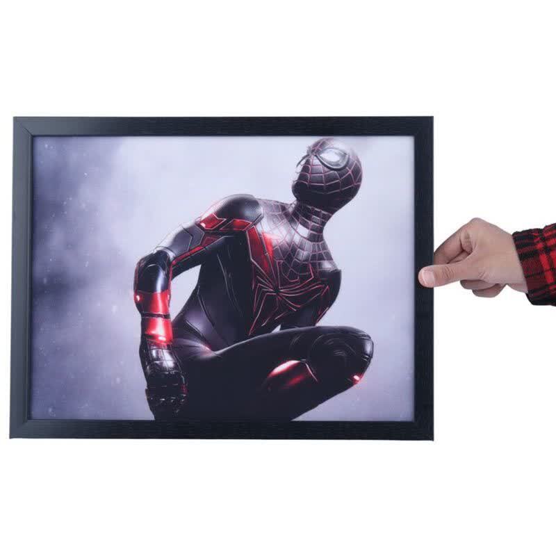 تابلو شاسی طرح Spiderman سایز 30*40 سانتی متر کد 4