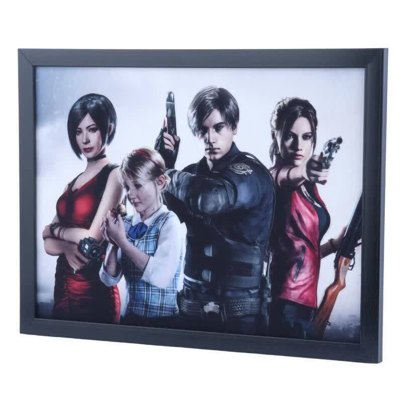 تابلو شاسی طرح Resident Evil سایز 30*40 سانتی متر کد 1