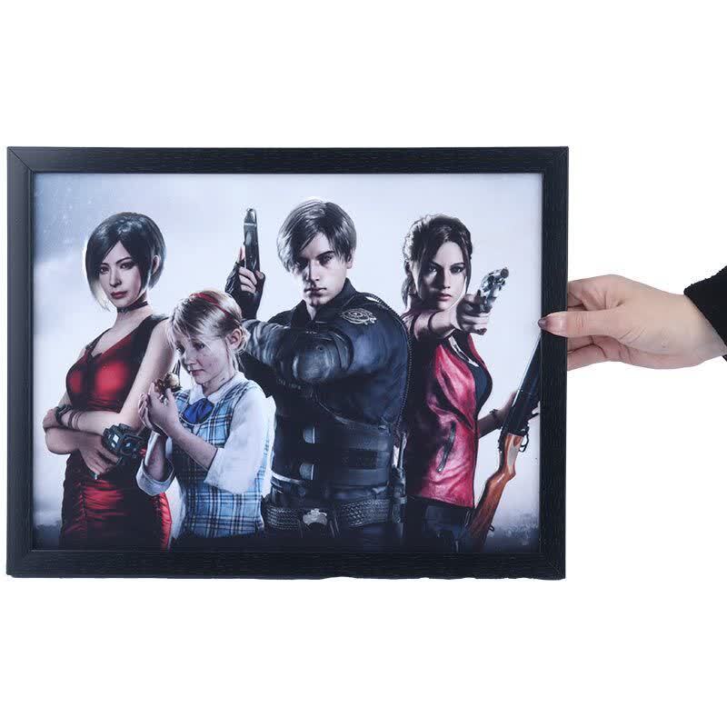 تابلو شاسی طرح Resident Evil سایز 30*40 سانتی متر کد 1