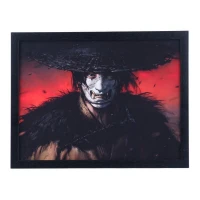 تابلو شاسی طرح Ghost of Yotei سایز 30*40 سانتی متر