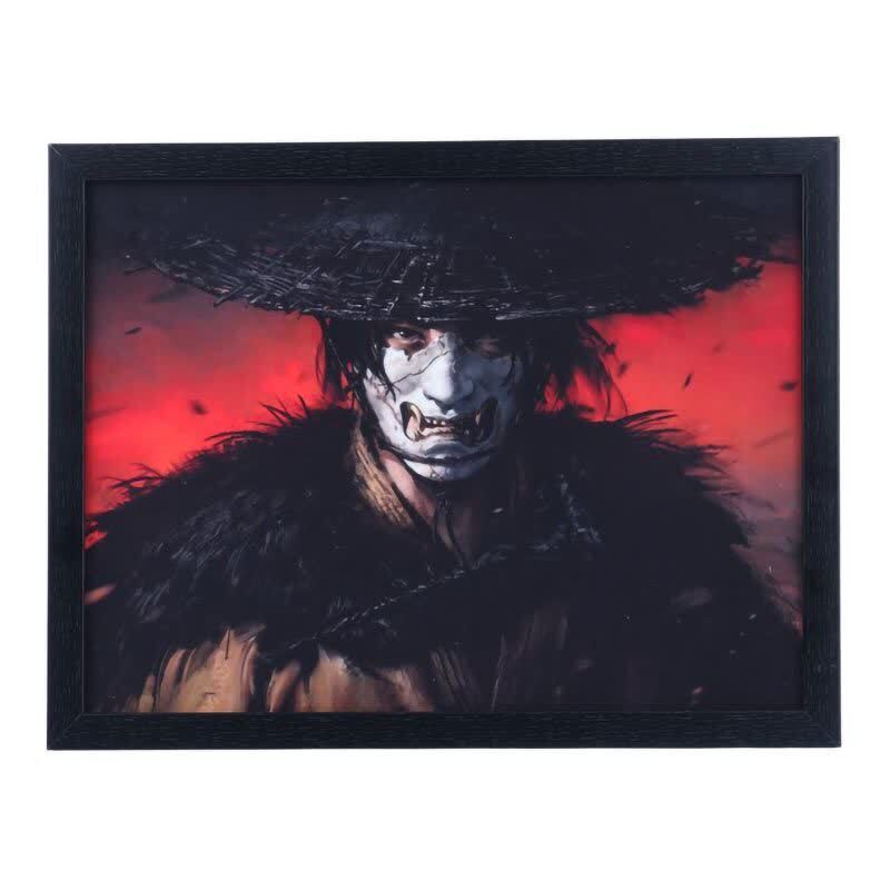 تابلو شاسی طرح Ghost of Yotei سایز 30*40 سانتی متر