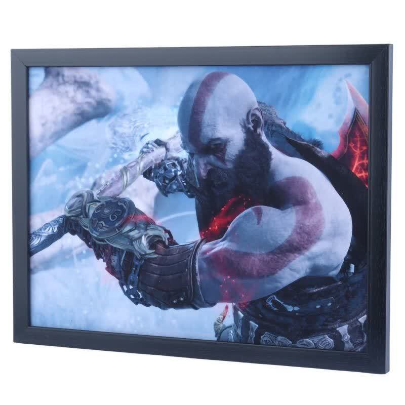 تابلو شاسی طرح God Of War سایز 30*40 سانتی متر کد 5