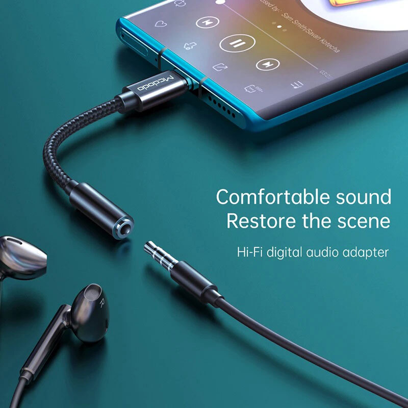 تبدیل Type-C به AUX مک دودو CA-7560