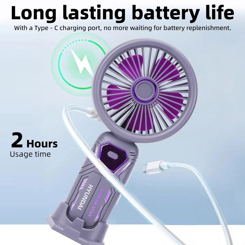 پنکه رومیزی شارژی هیوندای PF-006