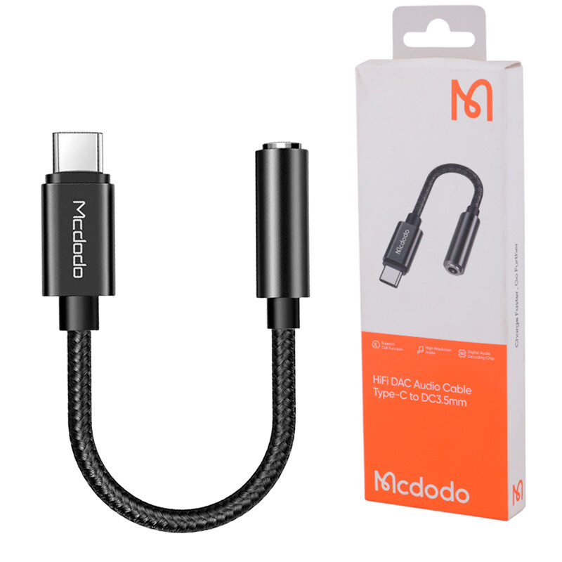 تبدیل Type-C به AUX مک دودو CA-7560