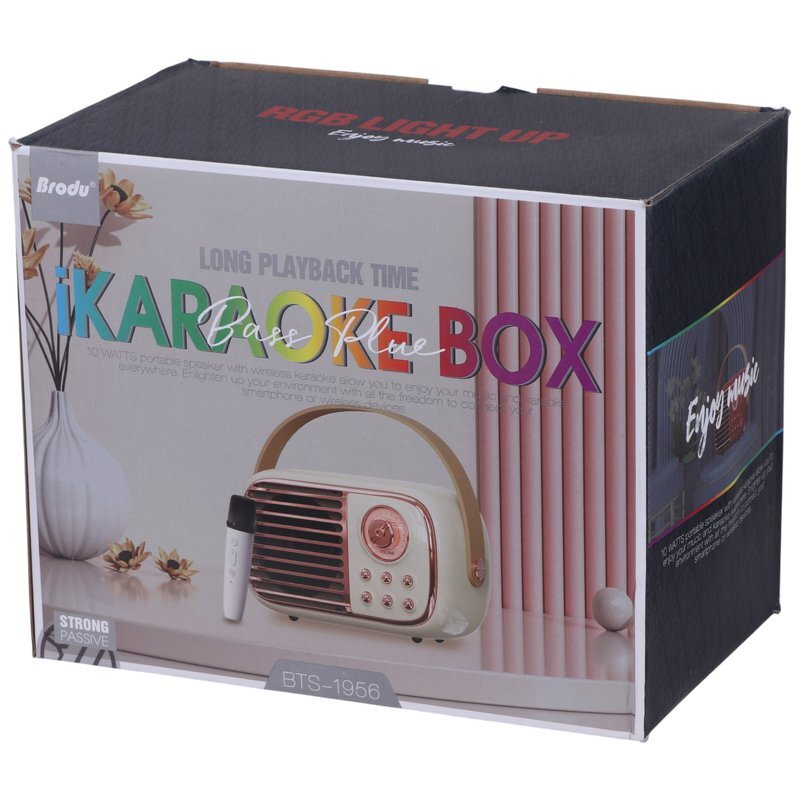 اسپیکر بلوتوثی برودو BTS-1956 + میکروفون