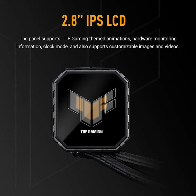 خنک کننده مایع پردازنده ایسوس TUF Gaming LC III 360 ARGB LCD