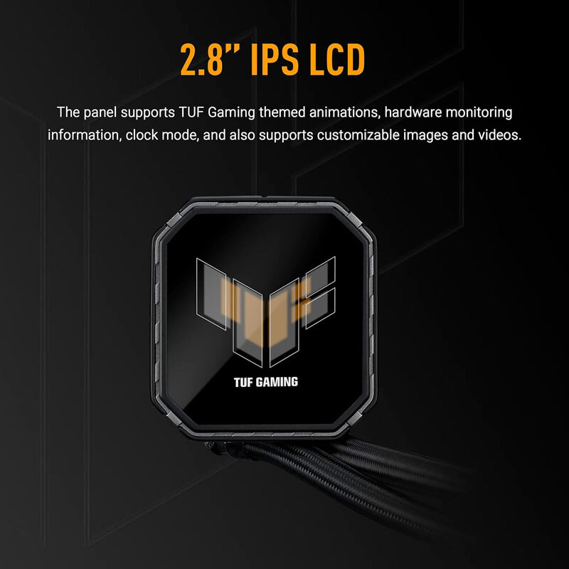 خنک کننده مایع پردازنده ایسوس TUF Gaming LC III 360 ARGB LCD