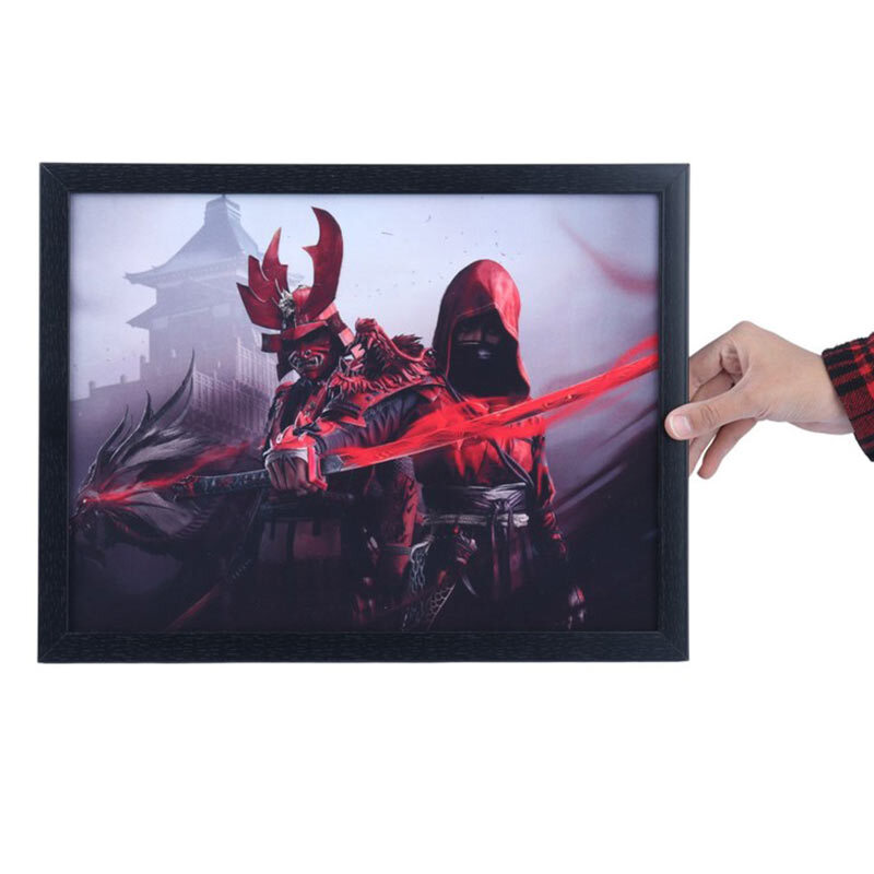 تابلو شاسی طرح Assassins Creed Shadows سایز 30*40 سانتی متر