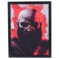 تابلو شاسی طرح God Of War سایز 30*40 سانتی متر