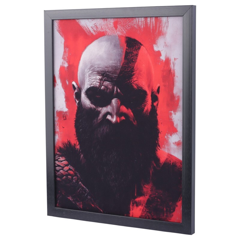 تابلو شاسی طرح God Of War سایز 30*40 سانتی متر