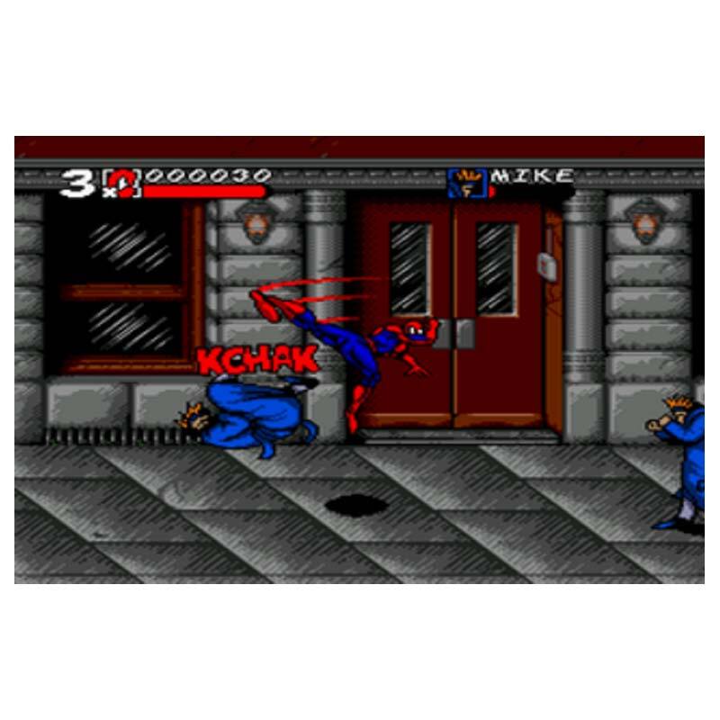 کارتریج چهار لبه بازی مرد عنکبوتی و شورش در شهر و آلین 3 و سواران غروب سگا کد KC431