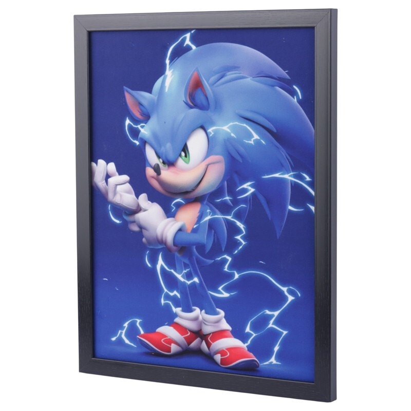 تابلو شاسی طرح Sonic سایز 30*40 سانتی متر کد 1