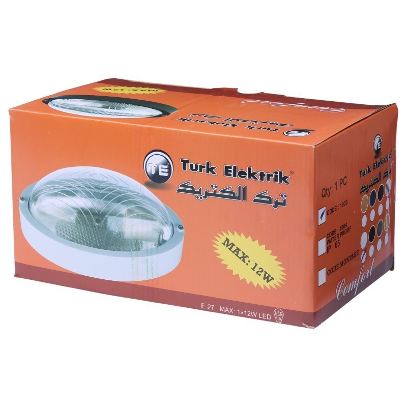 چراغ دیواری ترک الکتریک Turk Elektrik 1903 LED 12W