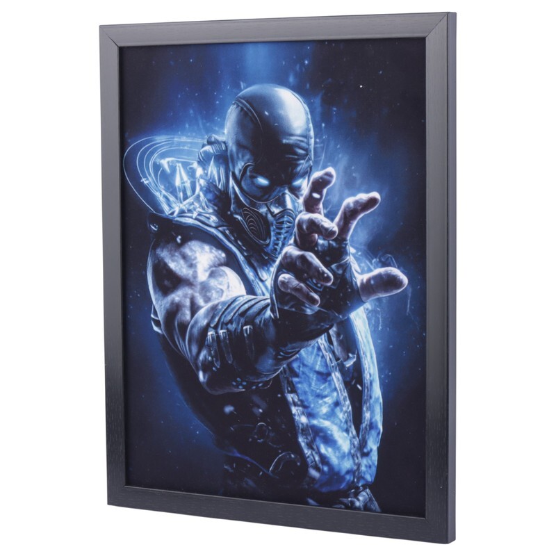 تابلو شاسی طرح Mortal Kombat سایز 30*40 سانتی متر کد 1