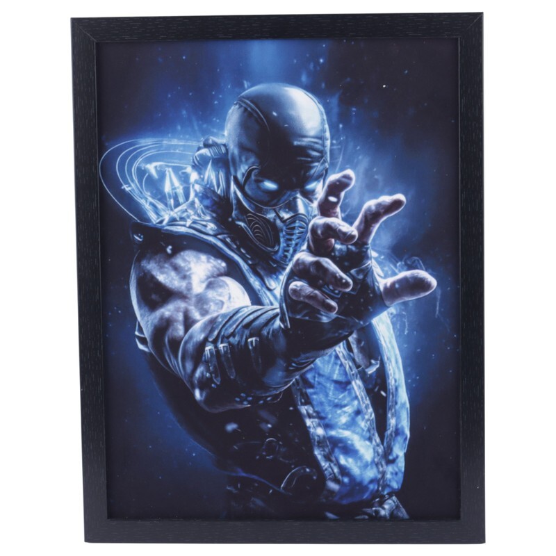 تابلو شاسی طرح Mortal Kombat سایز 30*40 سانتی متر کد 1