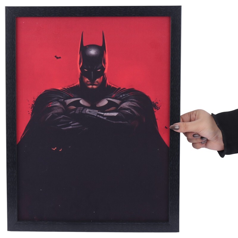 تابلو شاسی طرح Batman سایز 30*40 سانتی متر کد 1