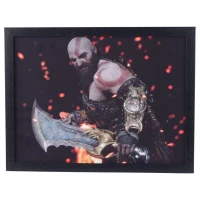 تابلو شاسی طرح God Of War سایز 30*40 سانتی متر کد 6