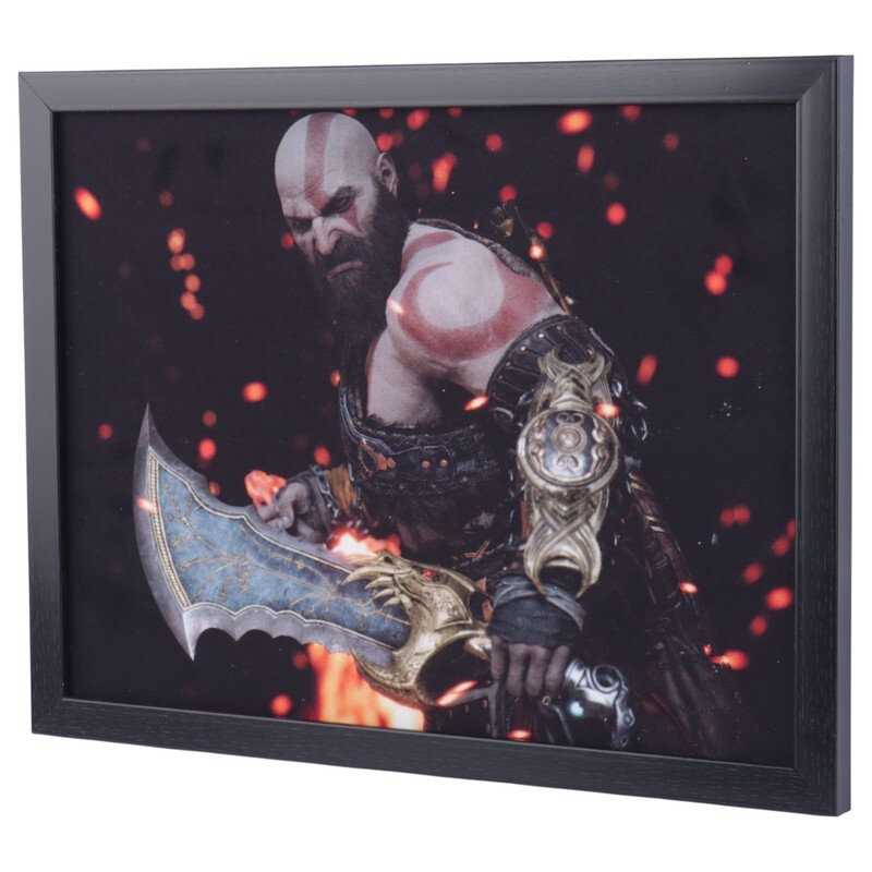 تابلو شاسی طرح God Of War سایز 30*40 سانتی متر کد 6