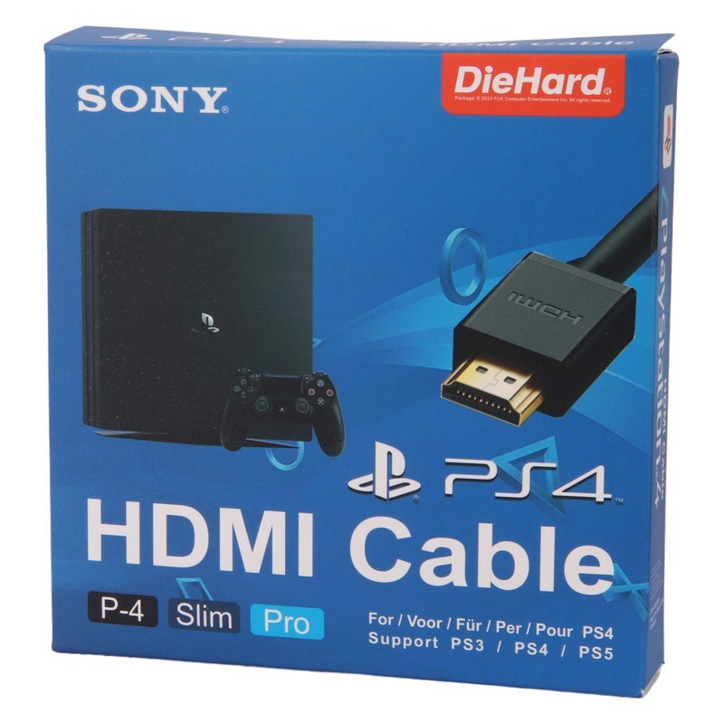 کابل HDMI دای هارد DieHard طول 1.5 متر کنسول بازی PS4