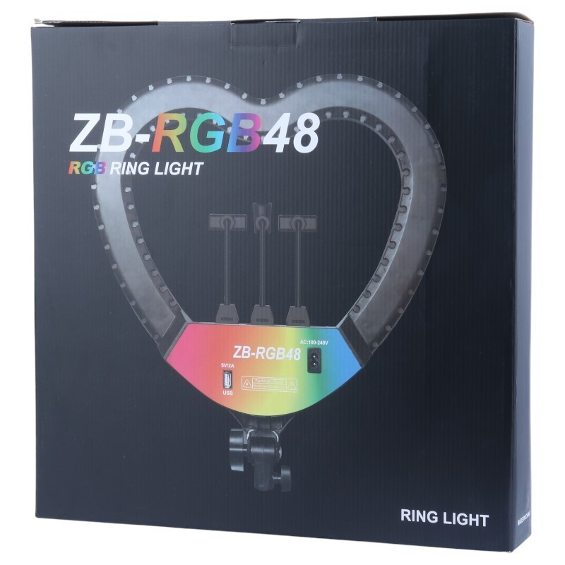 رینگ لایت 18 اینچ ZB-RGB48