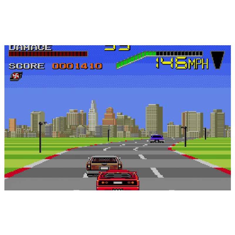 کارتریج چهار لبه بازی هواپیما و سوپر شینوبی و روبوکاپ 3 و ماشین دزد و پلیس سگا کد KC411