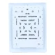 چراغ دیواری ترک الکتریک Turk Elektrik TE-1900 LED 60W بسته 4 عددی