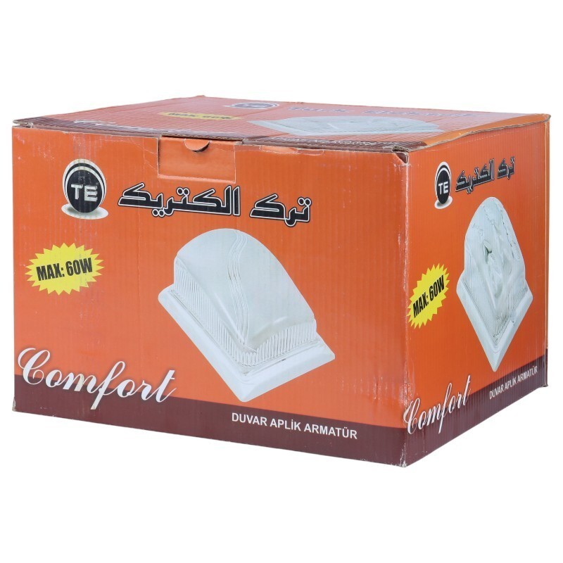 چراغ دیواری ترک الکتریک Turk Elektrik TE-1900 LED 60W بسته 4 عددی