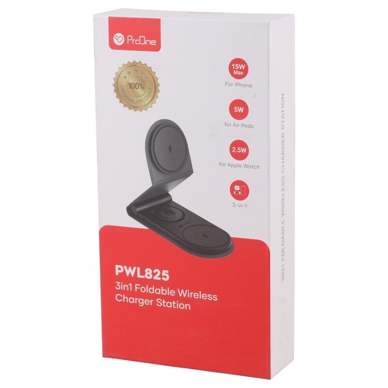 شارژر بی سیم و استند رومیزی ProOne PWL825 15W