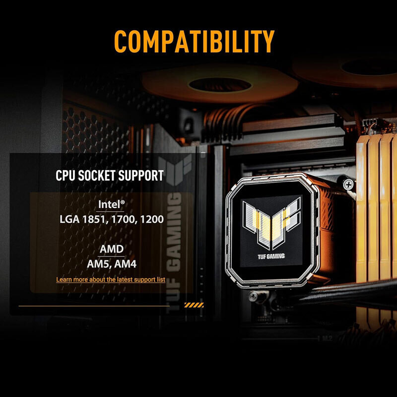 خنک کننده مایع پردازنده ایسوس TUF Gaming LC III 360 ARGB LCD