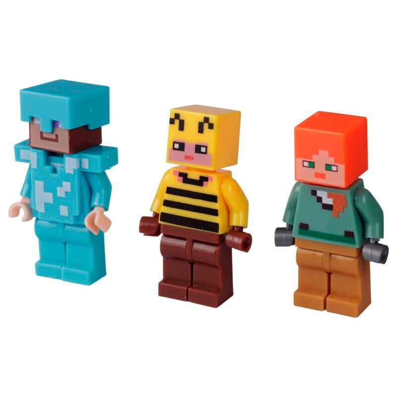 مینی فیگور ماینکرافت کد 23203 بسته 18 عددی