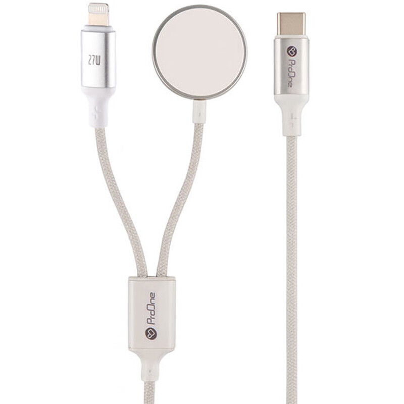 کابل دو سر آیفونی و مغناطیسی شارژ ProOne PWL835 1.2m
