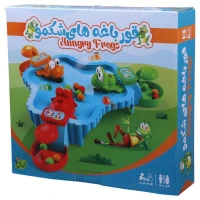 بازی فکری قورباغه های شکمو فرفره های رنگی پویا NO.99219 کد 010200