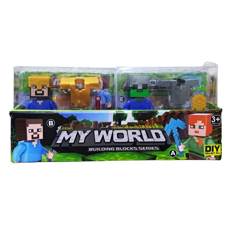 لگو ماینکرفت My World 2017-12 بسته 12 عددی