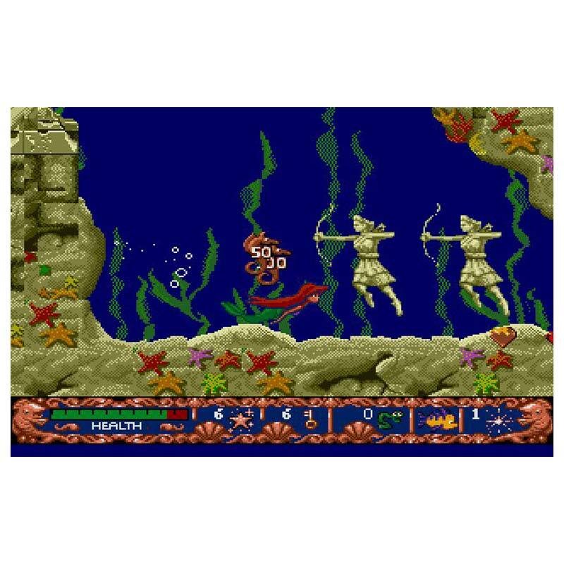 کارتریج پنج لبه بازی گلدن اکس 2 و کامیکس زون و بتل تودز و پری دریایی و شورش در شهر سگا کد BYAD20