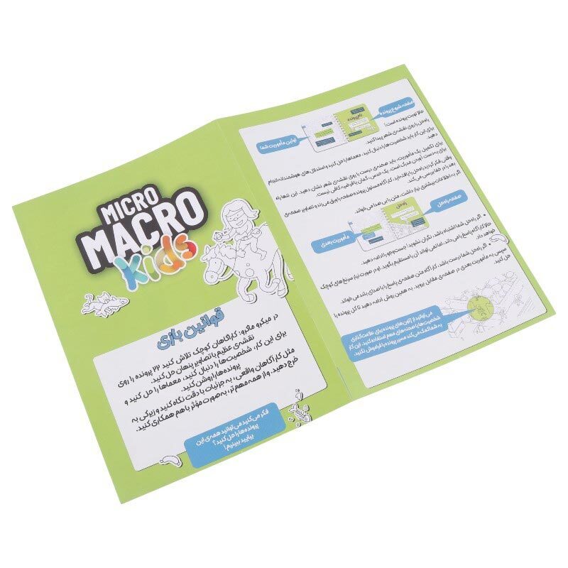 بازی فکری میکرو ماکرو کارآگاهان کوچک چارپایه کد 011388