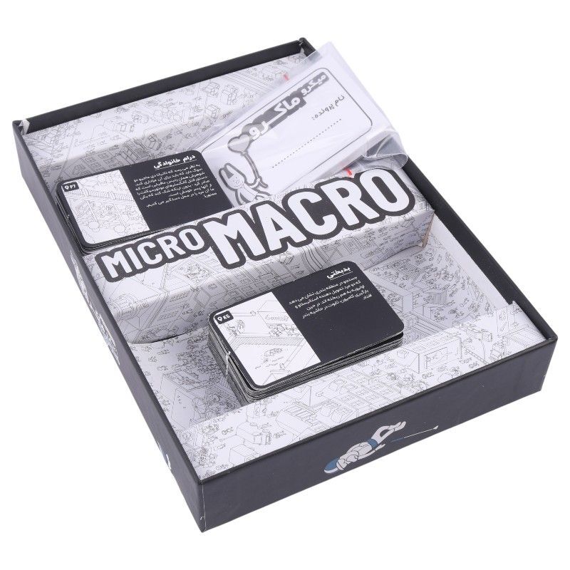 بازی فکری میکرو ماکرو دستهای پنهان چارپایه کد 010417