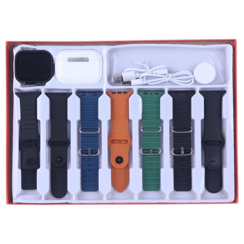 پکیج ساعت هوشمند و هندزفری بلوتوثی T1000 Ultramax