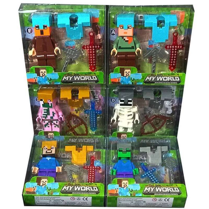 لگو ماینکرفت My World 2017-12 بسته 12 عددی