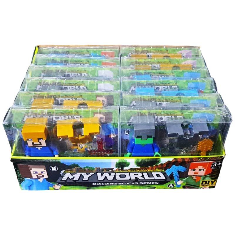لگو ماینکرفت My World 2017-12 بسته 12 عددی