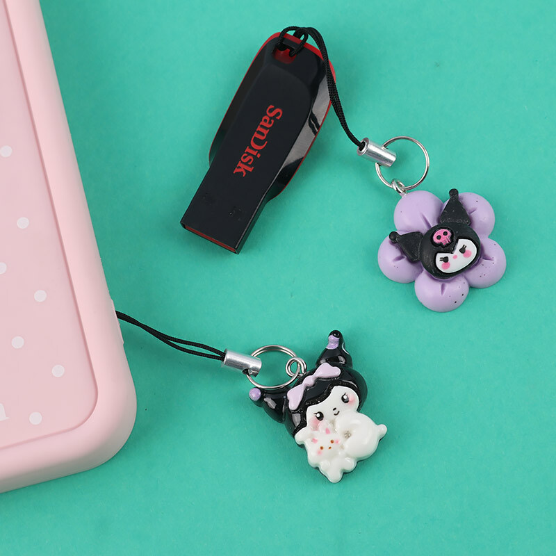 آویز فلش و موبایل طرح کرومی