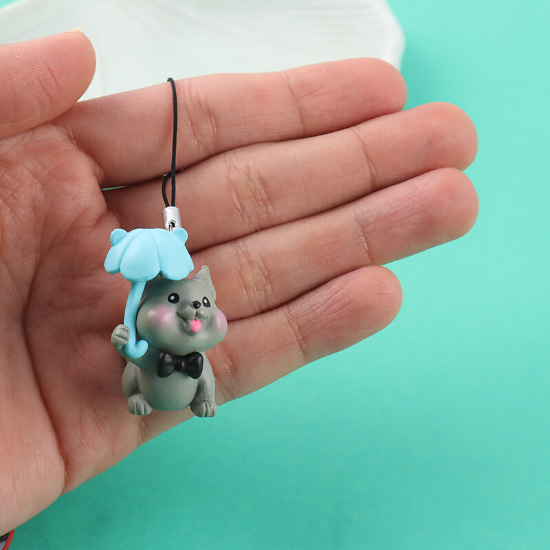 آویز فلش و موبایل گربه چتری