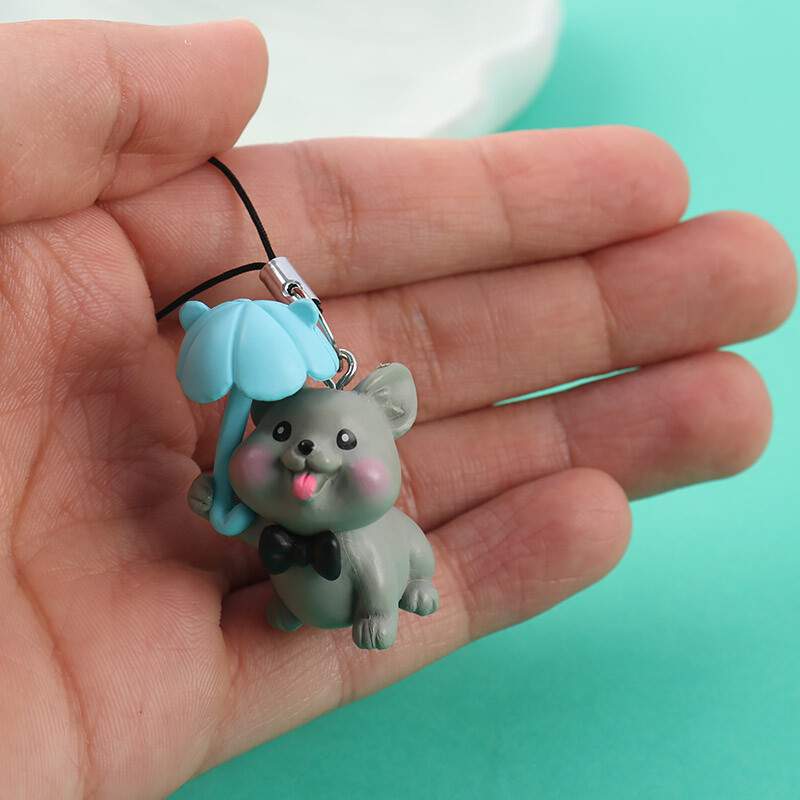 آویز فلش و موبایل گربه چتری