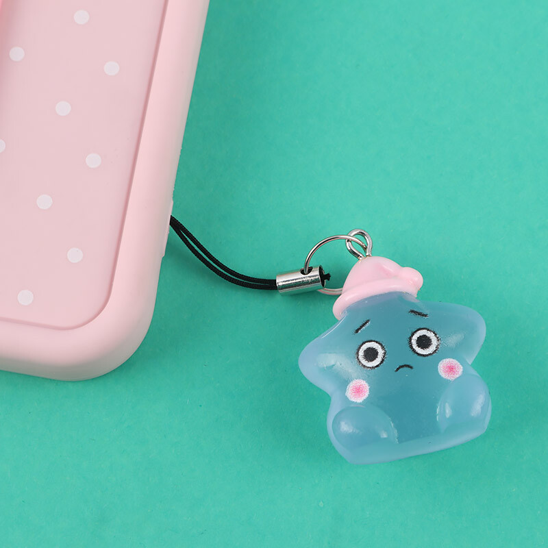 آویز فلش و موبایل ستاره شفاف شب تاب