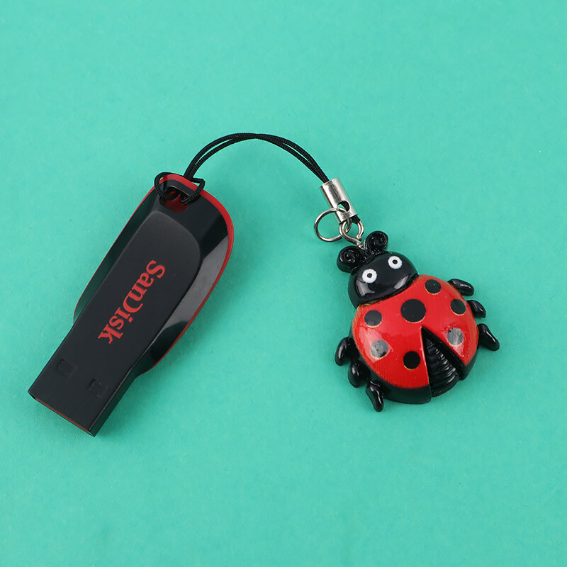 آویز فلش و موبایل طرح کفش دوزک